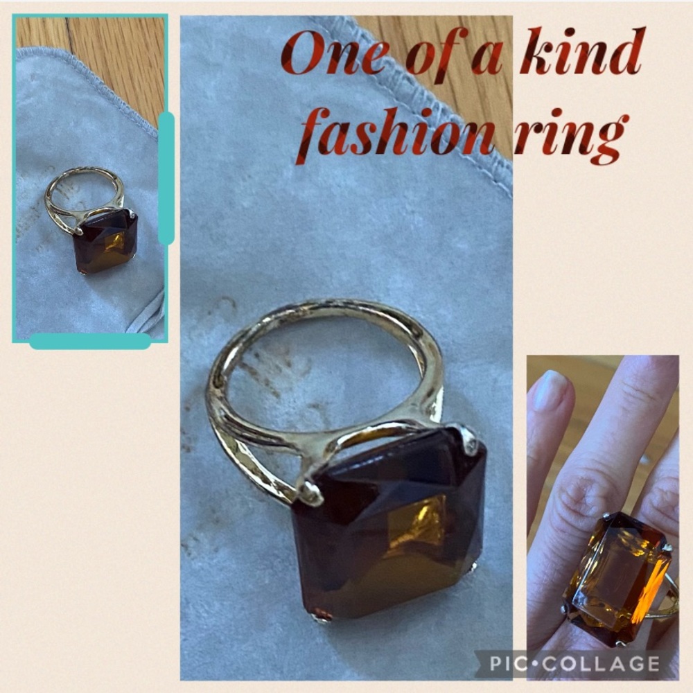 New one of a kind fashion /cocktail ring